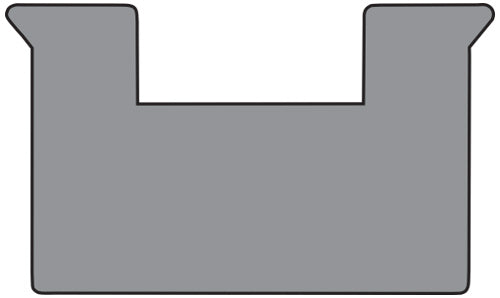 2001-2004 Chevrolet Corvette Z06 Cargo Mat 1pc Truvette (BP283)