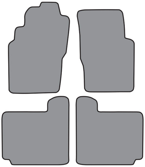 1996-2004 Nissan Pathfinder Floor Mat 4pc Cutpile (P29, P29R)