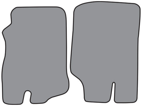 1976-1983 Jeep CJ5 Floor Mat Frt Row 2pc Cutpile (FM197F)