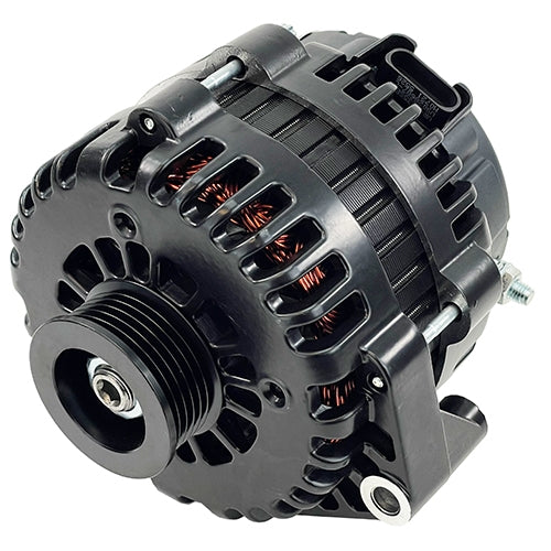 Performance World Black Coated 240A GM AD244 4/1-wire Alternator