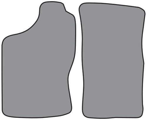 1989-1994 Nissan D21 Floor Mat 2pc Cutpile (FM415F)