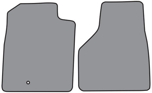2002-2009 Dodge Ram 2500 Reg Cab Floor Mat 2pc Cutpile (FM297F)