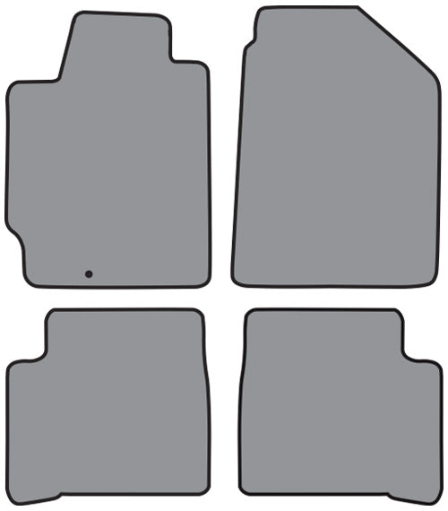 2002-2006 Nissan Altima Floor Mat 4pc Cutpile (FM326F, FM326R)