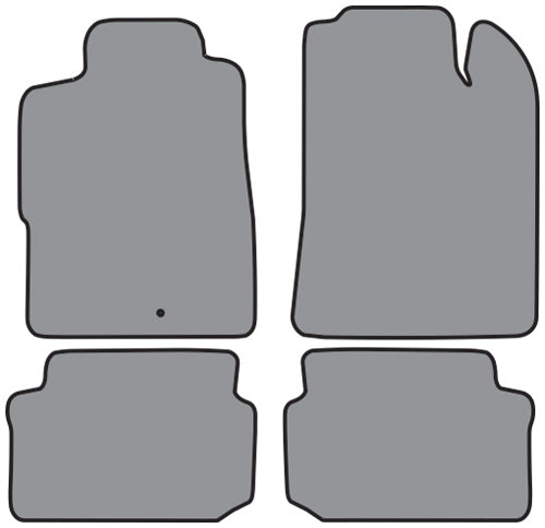 2000-2005 Mitsubishi Eclipse Convertible Spyder Floor Mat 4pc Cutpile (FM329, FM329R)