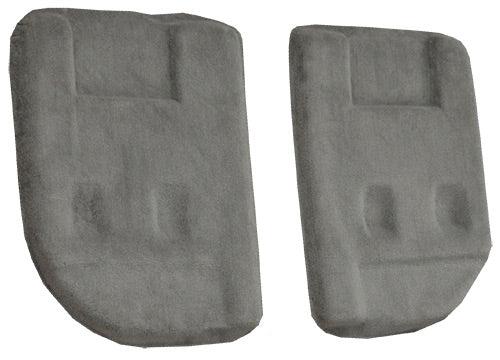 2007-2009 Chevrolet Suburban 2500 W/2nd Row Bucket Seat Mount Cover 912 Ebony Cutpile