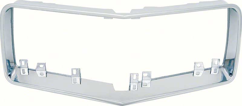 *1970-73 Chevrolet Camaro, RS; Grill Filler Surround Molding - Chrome