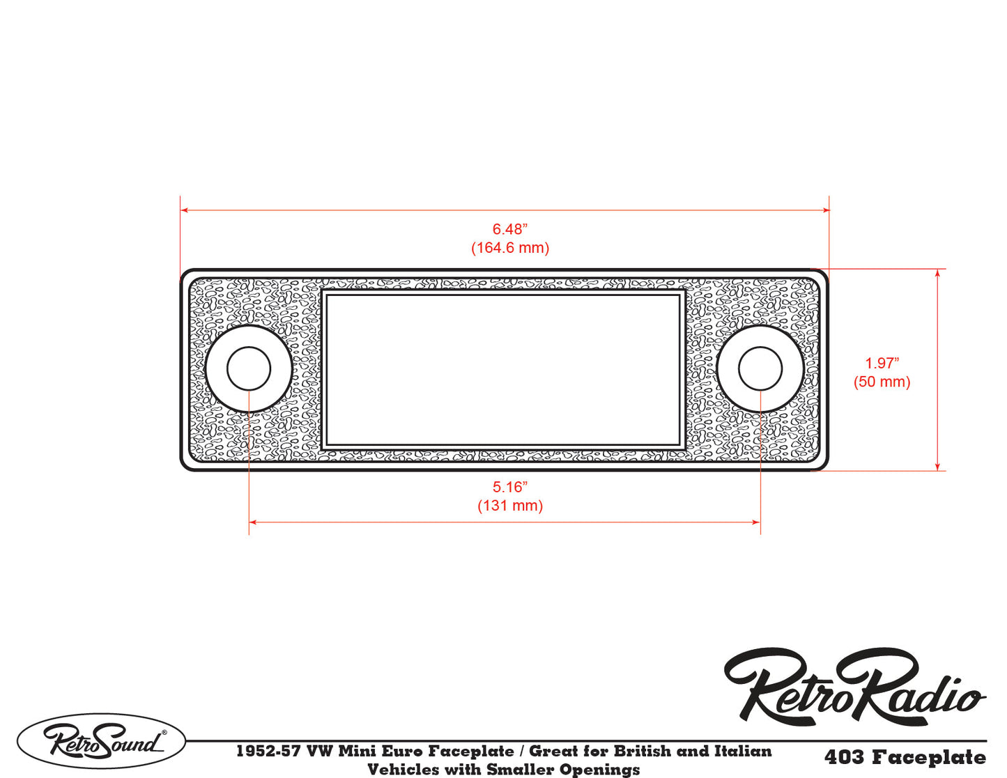 1975-1978 Fiat 131 RetroRadio