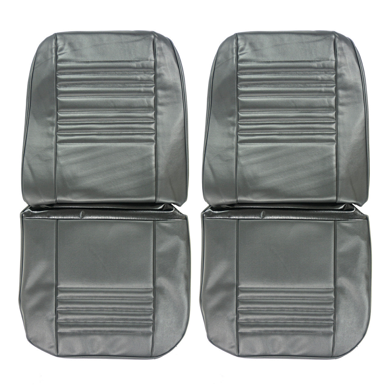 *1967 Chevrolet Chevelle; Front Bucket Seat Covers - Black