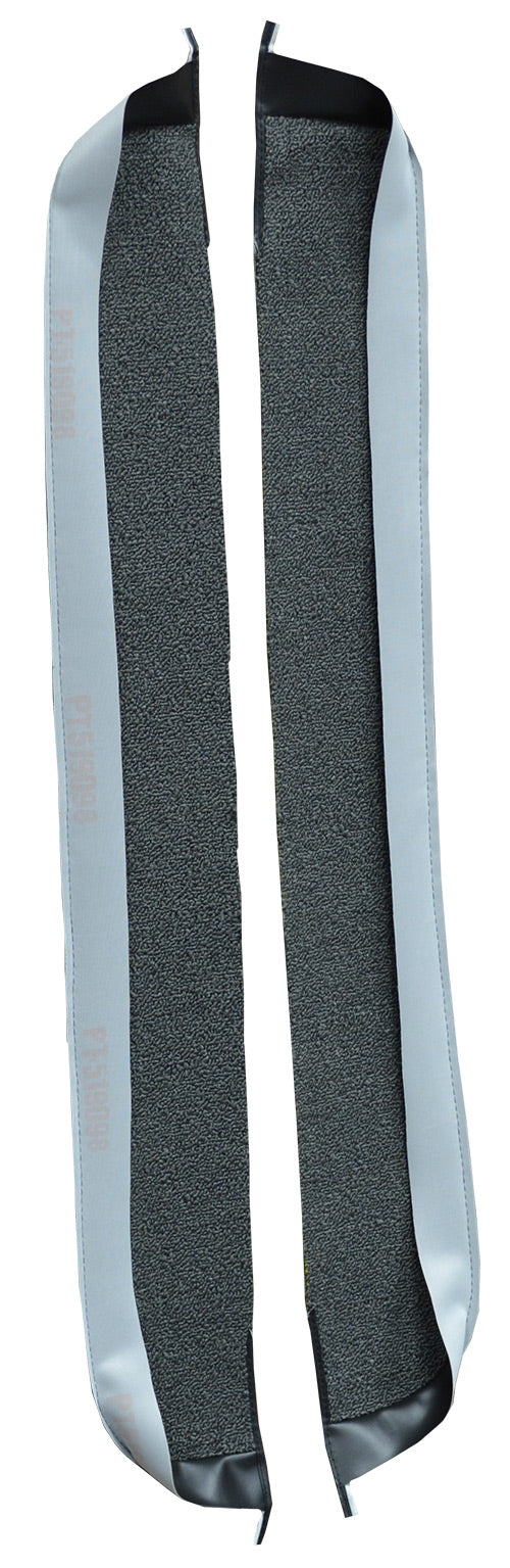 1961-1963 Ford Thunderbird Door Panel Inserts 2pc 01 Black Loop