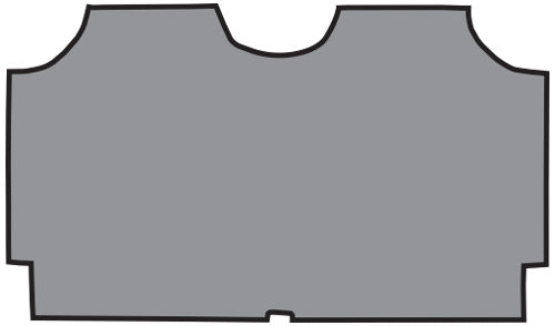 1966-1967 Chevrolet Impala Trunk Mat 2DR Coupe In Carpet With Pad 1054A Caramel Essex