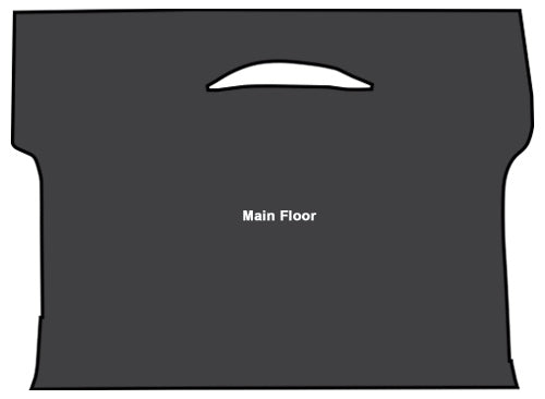 1961-1966 Ford F-350 Sound Deadener 1pc EVA