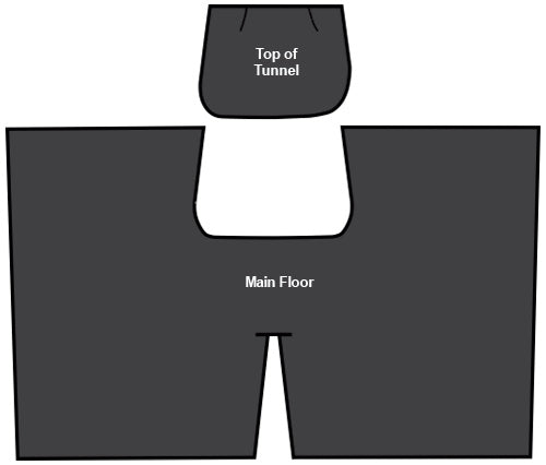 1964-1967 Dodge D200 Series Sound Deadener 2pc EVA