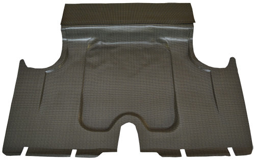 1963 Plymouth Fury Sport Trunk Mat 02V Gray Houndstooth TM Vinyl