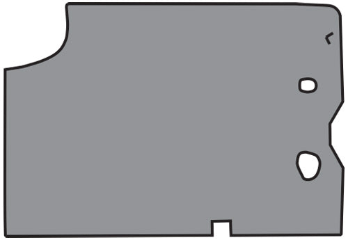 1964-1965 Chevrolet Chevelle Trunk Mat 04V Crowsfeet TM Vinyl