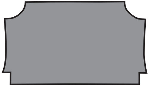 1965 Chevrolet Impala 2DR Coupe Trunk Mat 04V Crowsfeet TM Vinyl