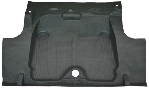 1968 Chevrolet Camaro Molded Trunk Mat 05V Aqua Houndstooth TM Vinyl
