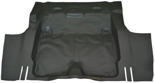 1969 Pontiac Firebird Trans Am Molded Trunk Mat 05V Aqua Houndstooth TM Vinyl