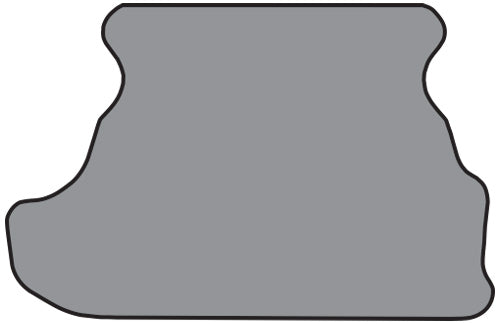1979-1993 Ford Mustang Coupe Trunk Mat 801 Black Cutpile