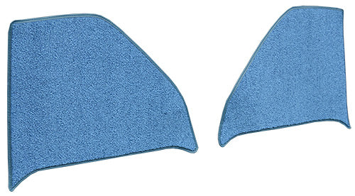1960-1963 Chevrolet K10 Pickup Kick Panel Inserts Without Cardboard 10 Dark Brown Loop