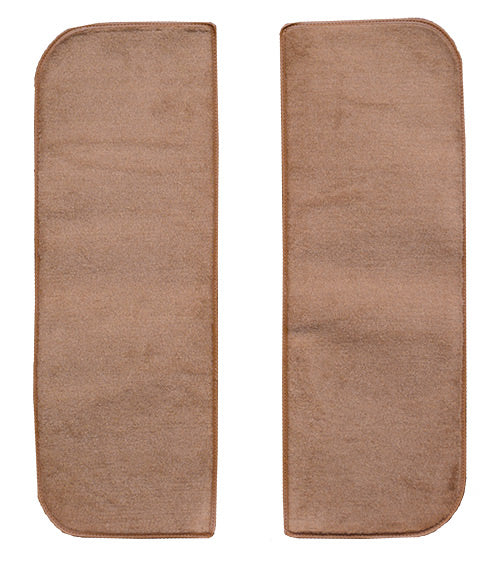 1960-1966 Chevrolet C20 Pickup Door Panel Inserts Without Cardboard 2pc 11 Medium Saddle Loop