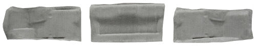 1998-2000 Chevrolet Corvette Convertible Tail Light Panel Covers 3pc T377 Beige / Oak Truvette