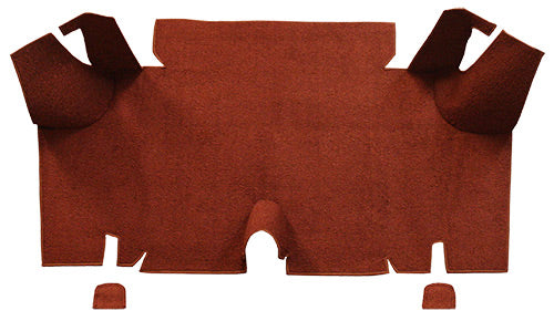 1965-1966 Ford Mustang Fastback Trunk Kit Floor Only Trunk Mat 1045A Maroon Essex