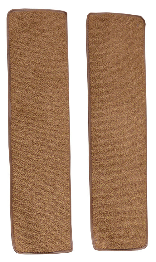 1948-1952 Ford F2 Door Panel Inserts Without Cardboard 2pc 07 Dark Blue Loop