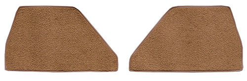 1948-1952 Ford F2 Kick Panel Inserts Without Cardboard 35 Charcoal Loop