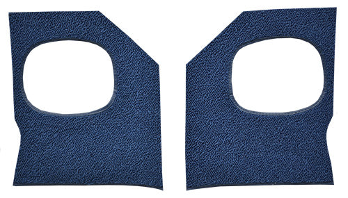 1962-1964 Pontiac Grand Prix Kick Panel Inserts Without Air Without Boards 29 Midnight Blue Loop