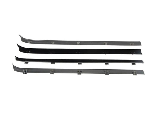 *1973-76 Chevrolet, GMC, C/K Truck & SUV; Front Door Beltline Window Felts, Inner & Outer