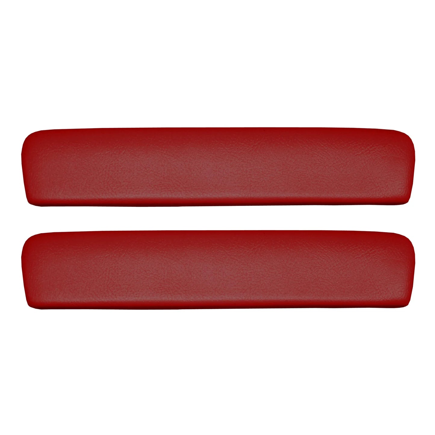 *1965-66 GM A-Body; 11" Front Armrest Pads - Red, Pair