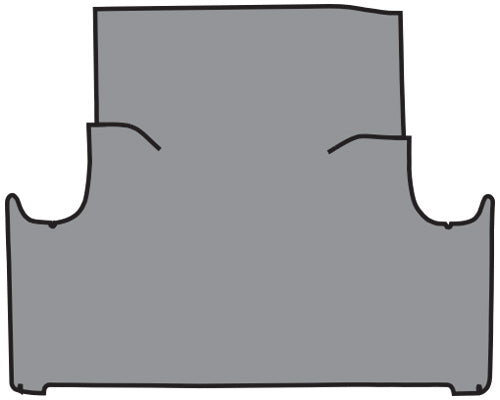 1960 Ford Falcon 2DR/4DR Sedan Trunk Mat 08B Mustang Plaid Burtex