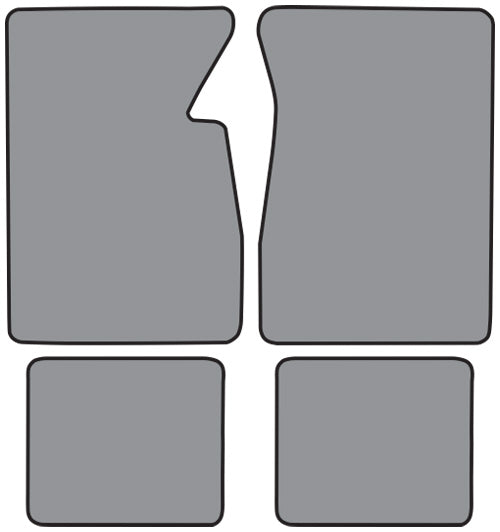 1974-1976 Oldsmobile 98 Floor Mat 4pc Cutpile (FM32F, FM2R)