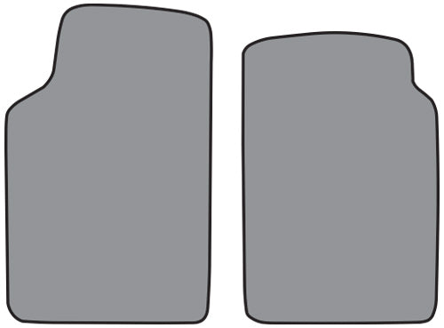 1974-1975 Jeep CJ5 Floor Mat Frt Row 2pc Cutpile (FM204F)