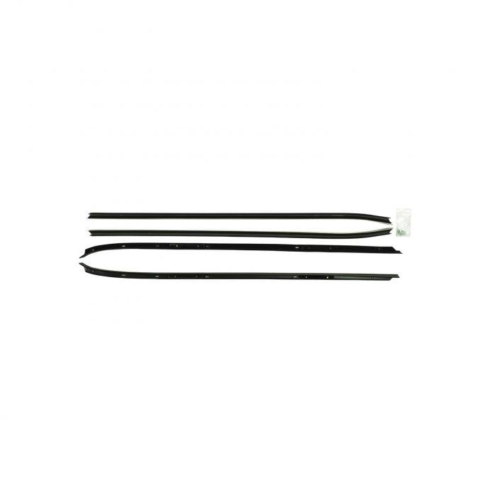 *1970-1981 GM F-Body; Window Felts, w/o Chrome Bead
