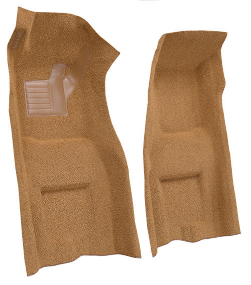 1969 Chevrolet Corvette 4spd Front With Pad & Toe Pad 801 Black Cutpile