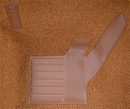 1971-1975 Chevrolet Corvette 4spd Front With Pad 812 Royal Blue Cutpile