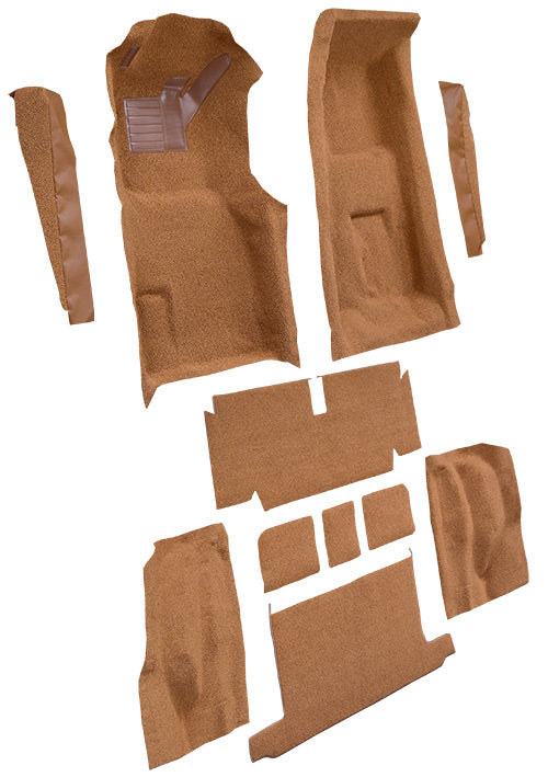 1971-1972 Chevrolet Corvette Roadster 4spd Complete With Pad 801 Black Cutpile