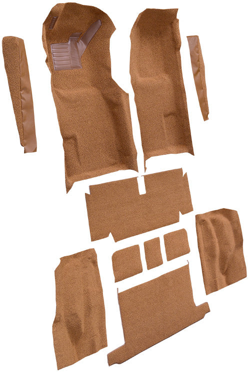 1971-1972 Chevrolet Corvette Roadster Auto Complete With Pad 7140 Medium Saddle Cutpile Mass