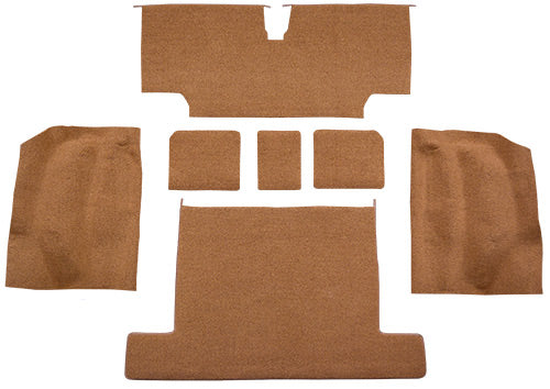 1976 Chevrolet Corvette Rear With Pad 810 Brown Cutpile Mass