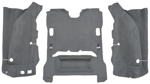 2007-2010 Jeep Wrangler 2DR Cargo Area 9196 Opal Cutpile