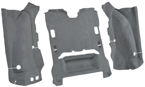 2007-2010 Jeep Wrangler 2DR Cargo Area 9196 Opal Cutpile Mass