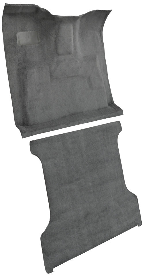 1987-1993 Ford Bronco Complete Without Wheel Wells 801 Black Cutpile Mass