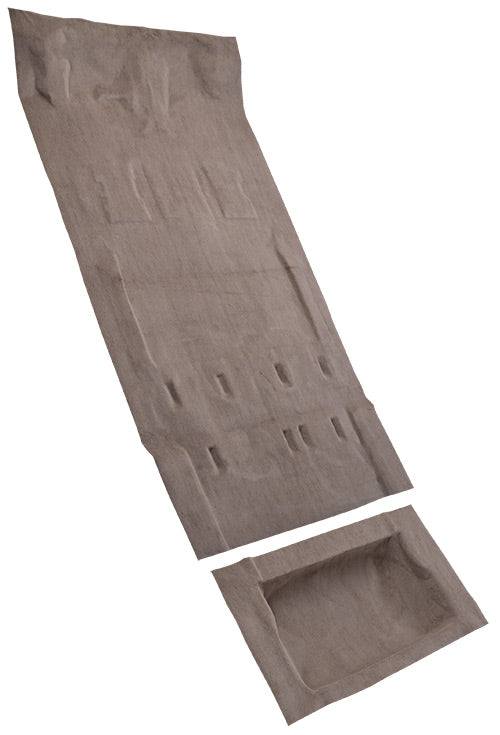 2008-2016 Chrysler Town & Country Complete W/o Heel Pad 7715 Gray Cutpile Mass