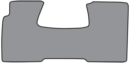 1955-1956 Chevrolet Bel Air Floor Mat Frt Row 1pc Daytona (FM412F)