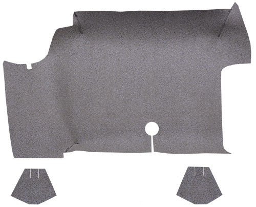 1964-1968 Ford Mustang Convertible Trunk Mat 08F Mustang Plaid Fleece