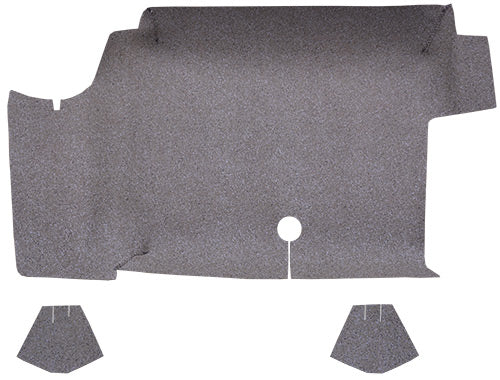 1964-1968 Ford Mustang Fastback Trunk Mat 08B Mustang Plaid Burtex