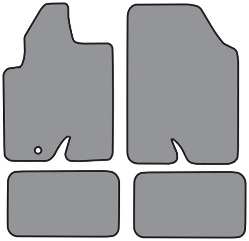 2008-2010 Mazda Tribute Floor Mat 4pc Cutpile (FM401AF, FM401R)