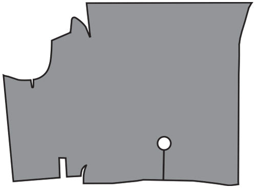 1968 Ford Mustang Shelby GT-350 Fastback Trunk Mat 08B Mustang Plaid Burtex