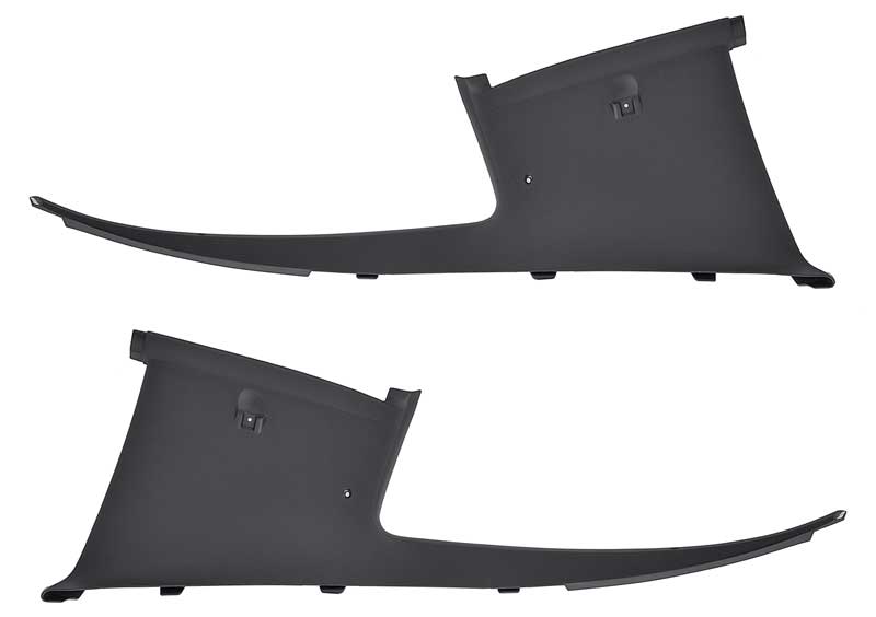 *1975-81 Chevrolet Camaro, Firebird; Interior Rear Side Sail Panels; w/ One-Piece Molded Headliner; Pair